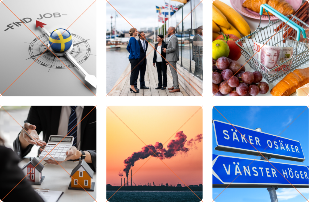 Bilder vi ska undvika