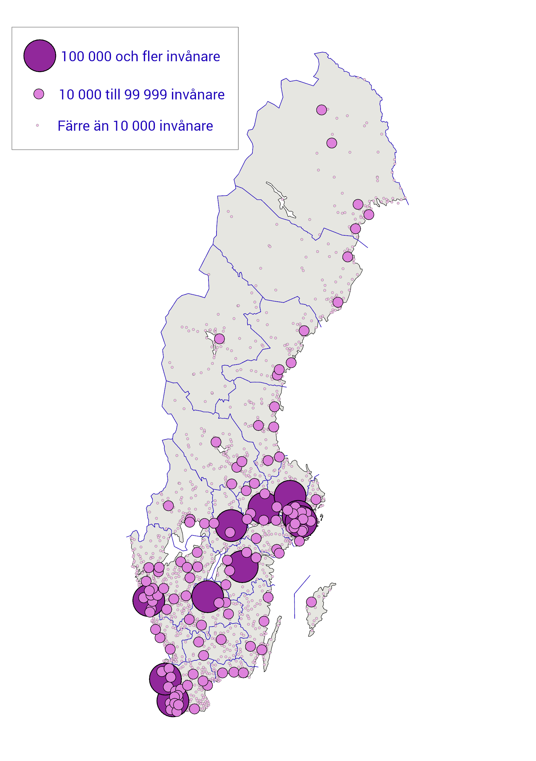 Tätorter i Sverige