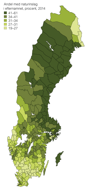 Tematisk Karta Sverige – Karta 2020