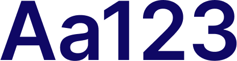 Inter Semibold Aa123