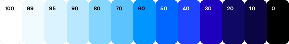 Utökad färgpalett - primary